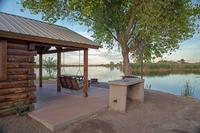 Arizona glamping at Roper Lake State Park